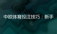 中欧体育投注技巧：新手入门、盘口分析与资金管理全攻略