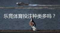 乐竞体育投注种类多吗？全面盘点各类投注玩法与新手入门攻略