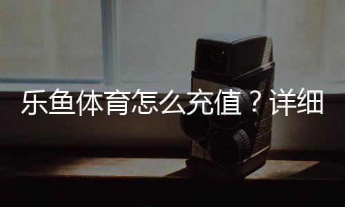 乐鱼体育怎么充值？详细步骤、支付方式与常见问题一次看懂