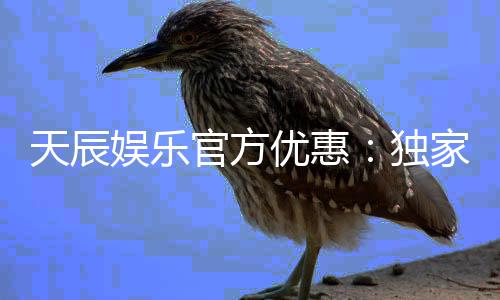 天辰娱乐官方优惠：独家福利与高额返水等你来拿