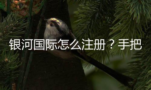 银河国际怎么注册?手把手教你快速完成账号申请