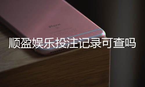 顺盈娱乐投注记录可查吗?一文详解查询方法与安全性保障