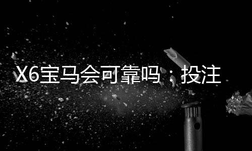 X6宝马会可靠吗：投注必看的安全指南